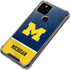 University of Michigan Jersey Split Google Pixel 5 Clear Case